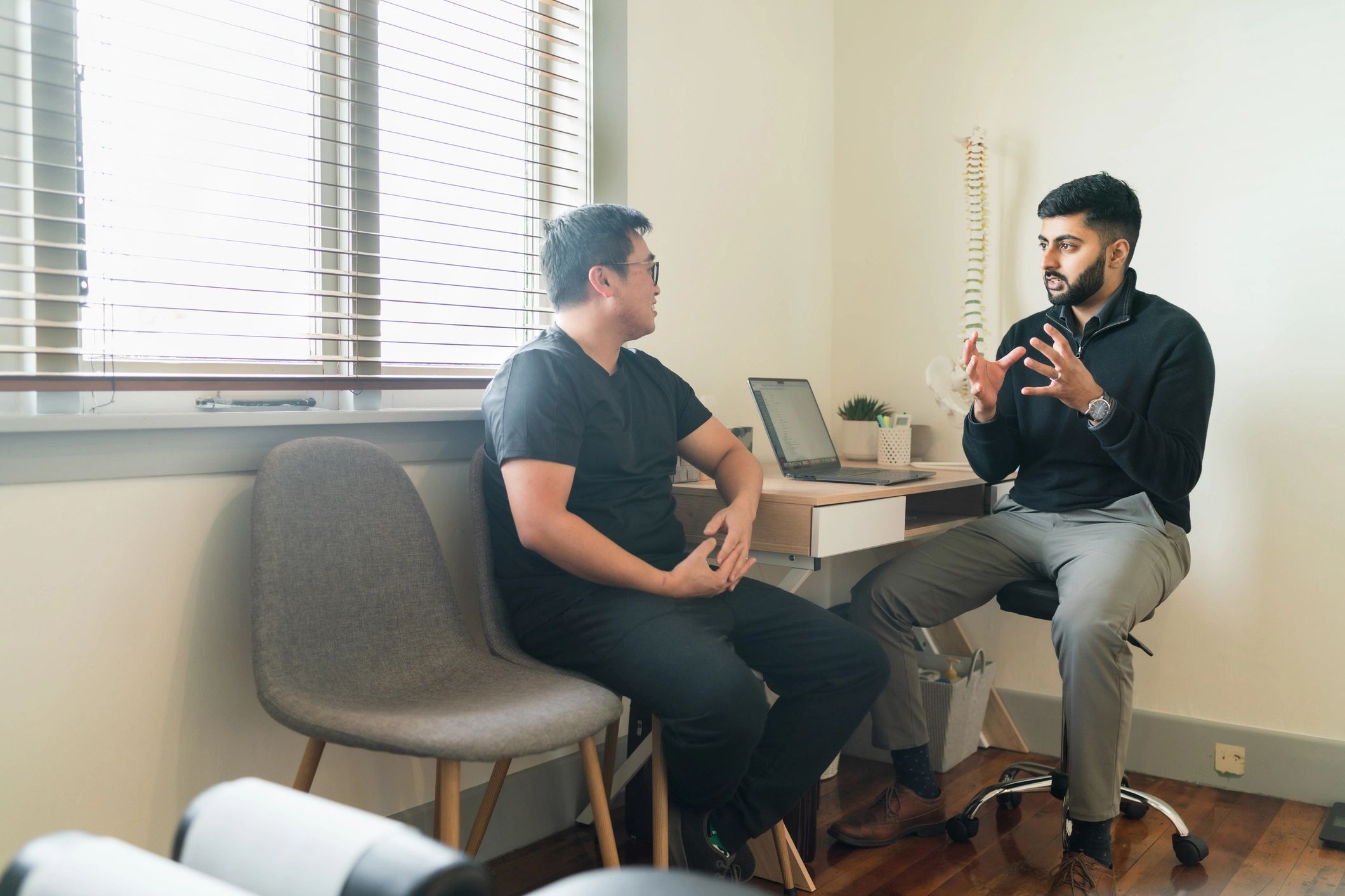 modern chiropractic clinic